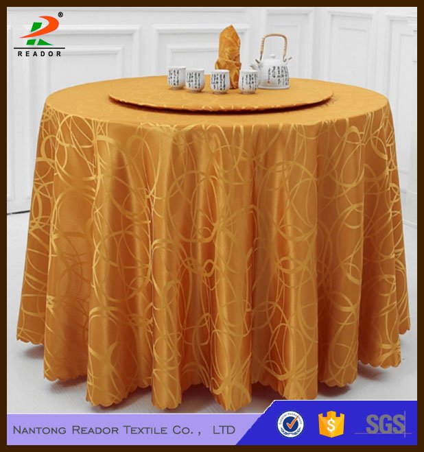 Customized Palace Jacquard Tablecloth Factory