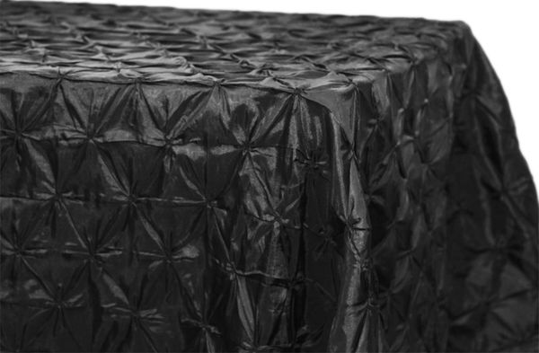 90x132" Customize Rectangular Pinchwheel Taffeta Tablecloth