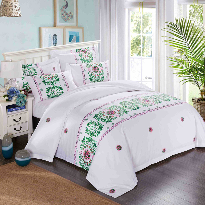 Home Hotel bed linen Wrinkle Free Sateen Cotton Fabric Bed Sheets /Bed Home Hotel bed linen Wrinkle Free Sateen Cotton Fabric Bed Sheets /Bed