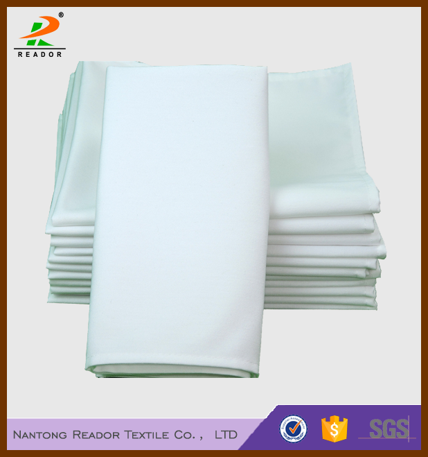 wholesale cheap 100% linen spun polyester/poly napkins for wedding