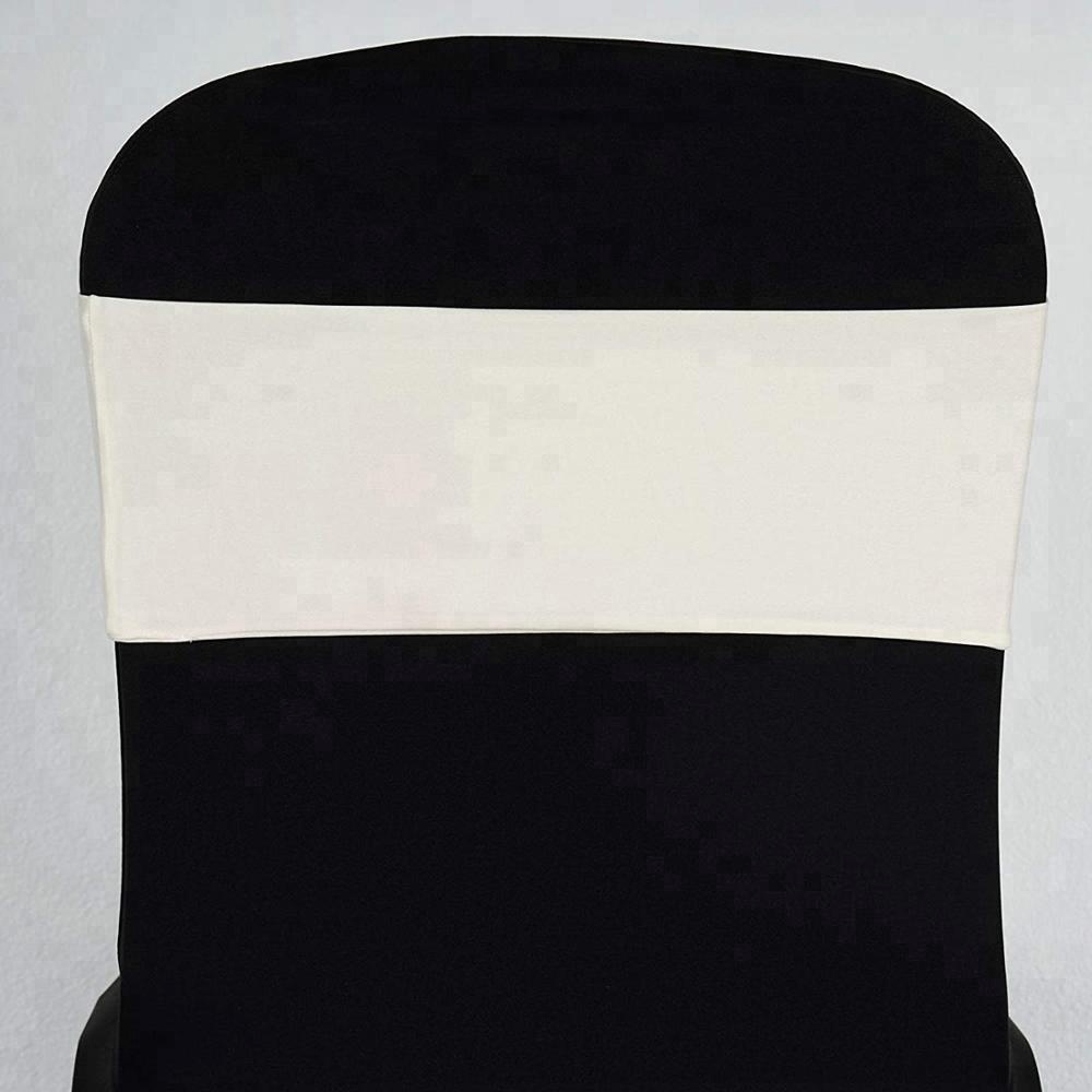 Wholesale universal and regular spandex/lycra chair cover band,wedding chair sash