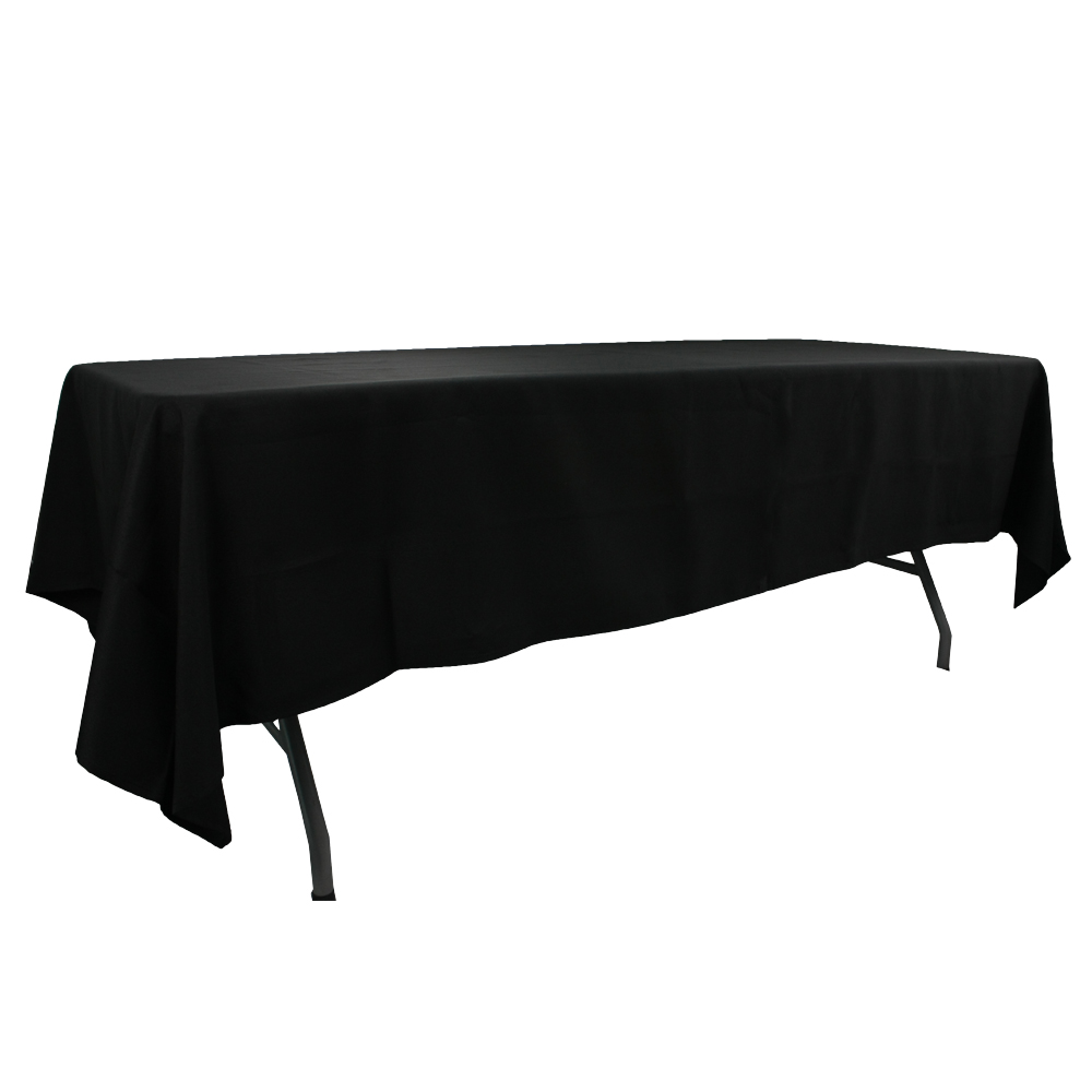 60*126 inch high quality banquet rectangle polyester table cloth tablecloth