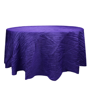 108 inch custom round wedding table cloth linen polyester tablecloths