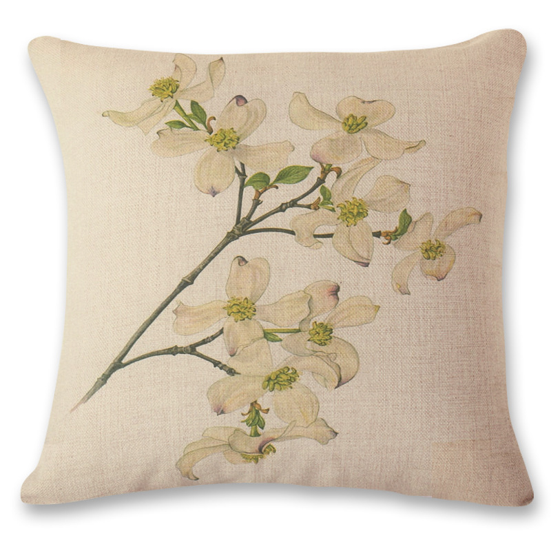 wholesale custom linen cushion cover home decor 